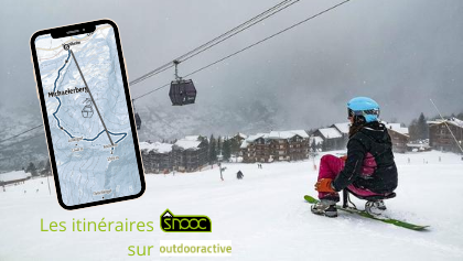 Over 200 toboggan ski backcountry ski routes Snooc on Outdooractive