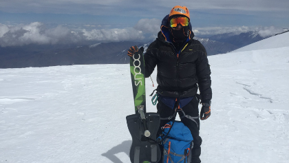 L'ascension du Mont Elbrus en SNOOC par Thierry