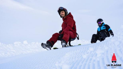 Venez tester la SNOOC Zone à la Plagne