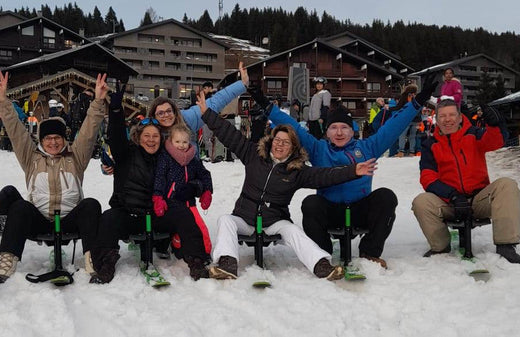 Luge les Saisies en Savoie (France)
