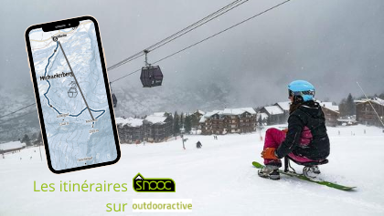Mehr als 200 Schlitten- und Skirouten des SNOOC finden Sie auf Outdooractive.